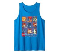 Thundercats Character Boxes Tank Top, Men, Sapphire Blue, Medium
