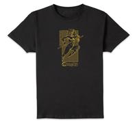 Thundercats Cheetara Yellow Unisex T-Shirt - Black - XL