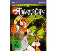 ThunderCats - Die starken Katzen aus dem All, Vol. 3 / Weitere 33 Folgen der Kult-Serie (Pidax Animation) [4 DVDs]