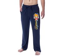 Thundercats Mens' Classic Show Title Logo Character Sleep Pajama Pants, Blue, Medium