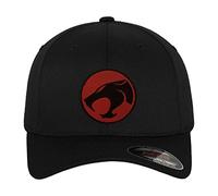 Thundercats Officially Licensed Logo Flexfit Baseball Cap (Black), Large/X-Large