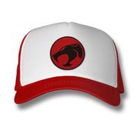 Thundercats Officially Licensed Logo Trucker Cap (White-Red)