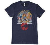Thundercats Officially Licensed Team-Up Mens T-Shirt (Navy), X-Large