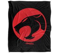 Thundercats Red Logo Soft Touch Blanket Multicoloured (152Cm X 127Cm)