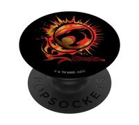 Thundercats Thundercats Logo on Fire PopSockets Adhesive PopGrip