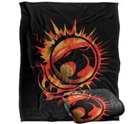 Thundercats Thundercats Logo On Fire Silky Touch Super Soft Throw Blanket 152 X 127 Cm
