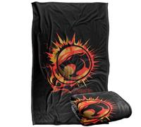 Thundercats Thundercats Logo On Fire Silky Touch Super Soft Throw Blanket 91 x 147 Cm