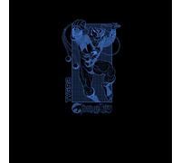 Thundercats Tygra Blue Unisex T-Shirt - Black - L