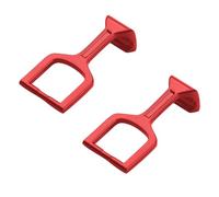 ThunderClap 2Pcs Replacement Clip-on Insert Metal Wicket Hook for Oakley Jawbreaker Sunglasses - Red