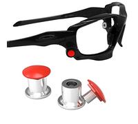 ThunderClap Bolt Replacement for Oakley Racing Jacket Jawbone Sunglasses - Red