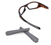 ThunderClap Earsocks Replacement for Oakley Pit Bull/Pit Bull Asian Fit Sunglasses - Grey