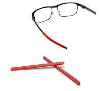 ThunderClap Earsocks Replacement for Oakley Tincup 0.5 Sunglasses - Red
