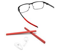ThunderClap Nose Pads & Earsocks Rubber Kit for Oakley Tincup OX3184 Sunglasses - Red