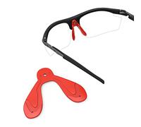 ThunderClap Nose Pads Nose Pieces Replacement for Rudy Project Rydon Sunglasses - Red