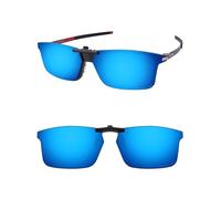 ThunderClap POLARIZED Clip-on Sunglasses for Oakley Pitchman OX8050 55mm for Men Women UV Protection - Geyser Blue