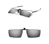 ThunderClap POLARIZED Flip-up Clip-on Sunglasses for Oakley Top Spinner 4B OX3136 53mm for Men Women UV Protection