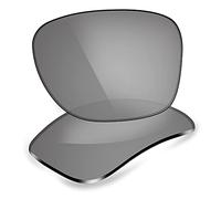 ThunderClap POLARIZED Replacement Lenses for Oakley Latch SQ AF (Asian Fit) Sunglasses OO9358 55mm - Ultimate gray