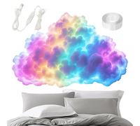 Thundercloud LED Light - Creative Music Responsive Multicolor Changing Cloud Strip Light | Atmosphere DIY 3D Thunder Clouds Lamp Music Responsive for Bedroom & Gaming Room Party & Basement Decoration