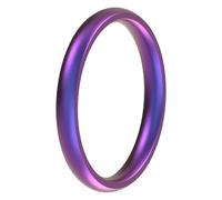 ThunderFit Silicone Rings for Him and Her, Rubber Engagement Bands Unisex, 1.7mm Thick Minimalist Rubber Engagement Rings, 11.5 - 12 (21.30mm), Silicone, No Gemstone