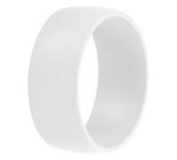 ThunderFit Silicone Rings for Him and Her, Rubber Engagement Bands Unisex, 1.7mm Thick Minimalist Rubber Engagement Rings, 4.5 - 5 (15.70mm), Silicone, no gemstone