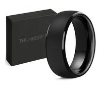 ThunderFit Silicone Rings Wedding Bands for Men, Plain and I Love You Engraved, Men’s Rubber Engagement Bands with Gift Box, 1-Pack, 14.5 - 15 (23.06mm), Silicone, No Gemstone