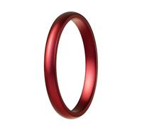 ThunderFit Silicone Rings Wedding Bands for Women, Birthstone Color Silicone Promise Rings, Women's Rubber Engagement Bands in Narrow, Standard, and Wide, 1-Pack, 10.5-11 (20.60mm), Silicone, No