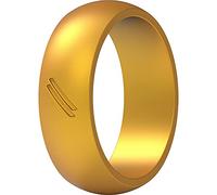 ThunderFit Silicone Wedding Ring for Men, Rubber Wedding Band 8.7mm Wide 2.5mm Thick, 9 - 9.5 (19.30mm), Silicone, No Gemstone