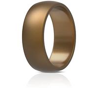 ThunderFit Silicone Wedding Rings for Men, Rubber Engagement Bands 8.7mm Wide 2.5mm Thick - 1/2/3/4/5/6/7/12/16 Variety Multipack