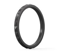 ThunderFit Thin and Stackable Silicone Rings for Women, Rubber Wedding Bands for Women Engagement Diamond Pattern 2.5mm Wide 2mm Thick - Variety Multipack 1-16, 5.5 - 6 (16.5mm), Silicone, No Gemstone