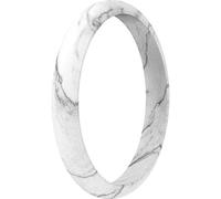 ThunderFit Women's Band Rings Thin and Stackable Silicone Wedding Rings for Women, 2.5mm Width - 1.8mm Thick, 9.5 - 10 (19.80mm), Silicone, No Gemstone