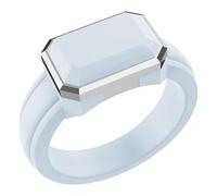 ThunderFit Women's Trinity Stone Silicone Rings - Faux Gemstone Rubber Engagement Bands, Variety Multipacks 1-3, 4.5 - 5 (15.70mm), Silicone, No Gemstone