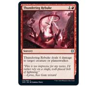 Thundering Rebuke (foil) | Zendikar Rising