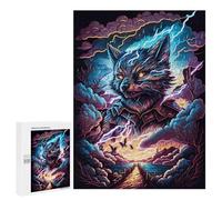 Thundering Wolf Armor, 500 PCS Decorative Jigsaw for Grown-Ups, Mindful Gift for Adults, with A Decorative Finished Picture