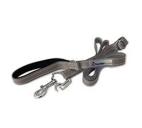 ThunderLeash No-Pull Dog Leash (Small (12 to 25 lbs), Grey)