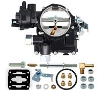 THUNDERMINGO Marine Carburetor for Mercruiser 2 Barrel Carburetor for Rochester Mercarb 3.0L 4.3L 2.5L 4CYL 5.0L 5.7L Engine with Jets and Gasket W/Electric choke and Long Linkage OEM #3310-864940A01