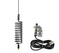 Thunderpole Orbitor CB Radio Antenna & 4 Bolt Mirror Bar Mount Kit | Springer CB Radio Aerial