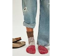 Thunders Love Charlie Socks at Free People in Red & Coffee - female