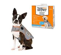 Thundershirt dogs clothing Thundershirt Dog Anxiety Jacket, Platinum, X-Small US