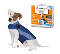 Thundershirt mens Thundershirt Beruhigungsweste Hundemantel für Ã„ngstliche Hunde Dog Anxiety Jacket, Blue, Small UK