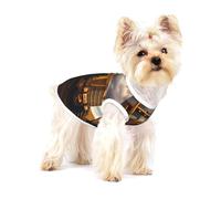ThunderTractorGold Pet Clothes for Dogs and Cats - Soft Cotton Dog Shirts, Cat Outfits, Puppy Pajamas, for small dogs like Dachshunds and Chihuahuas - Perfect for Small to Medium Sized Pets M