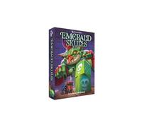 Thunderworks Games | Emerald Skulls | Dice Game | Ages 14+ | 1-6 Players | 30-45 Minutes Playing Time, Purple-green