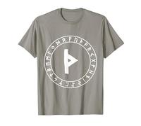 Thurisaz Rune Viking Rune Norse Pagan Wicca Witchcraft T-Shirt, Men, Slate Grey, Large