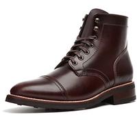 Thursday Boot Company Men’s Captain Cap Toe Leather Boots, Brown, 7 UK