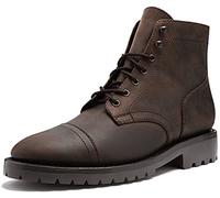 Thursday Boot Company Men’s Captain Lug Cap Toe Leather Boots, Tobacco, 6.5 UK