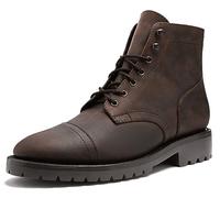 Thursday Boot Company Men’s Captain Lug Cap Toe Leather Boots, Tobacco, 8 UK