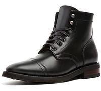 Thursday Boot Company Men's Captain Cap Toe Lace-up Boot, Black, 5.5 UK