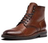 Thursday Boot Company Men's Captain Cap Toe Lace-up Boot, Brandy, 9 UK