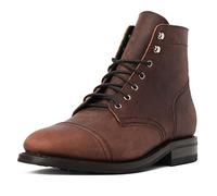 Thursday Boot Company Men's Captain Cap Toe Lace-up Boot, Brown, 10.5 UK