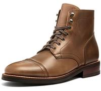 Thursday Boot Company Men's Captain Cap Toe Lace-up Boot, Natural, 8.5 UK