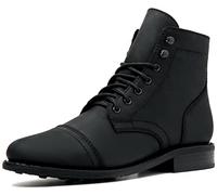 Thursday Boot Company Men's Captain Rugged & Resilient Lace-up Boot, Black Matte, 6.5 UK